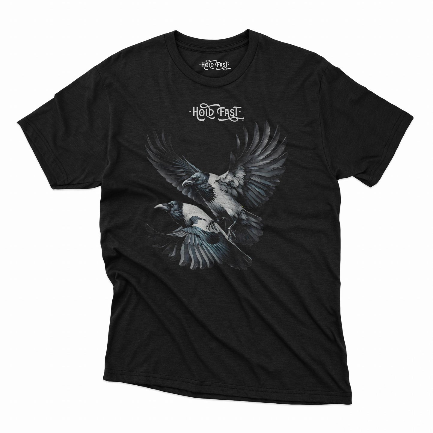 PLAYERA MANGA CORTA "CROWS" HOMBRE