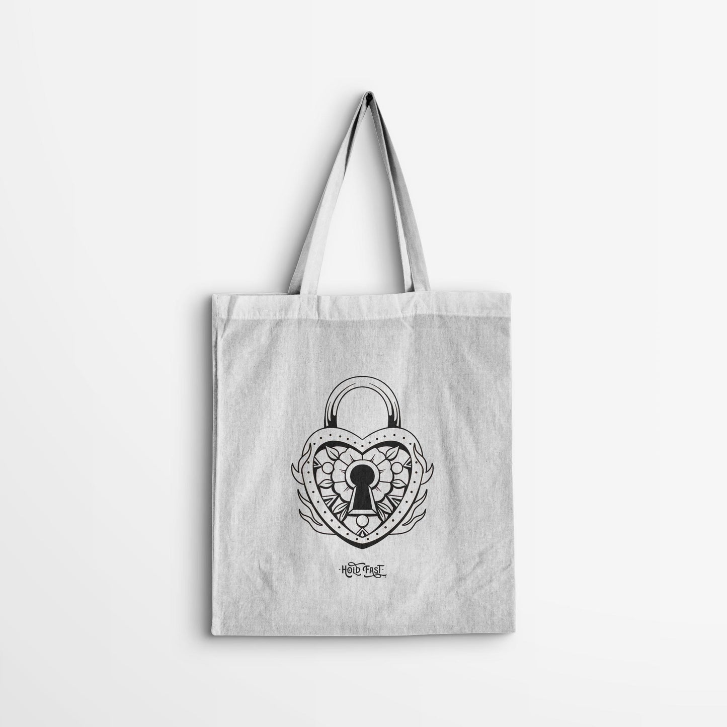 TOTE BAG "HEART LOCK"