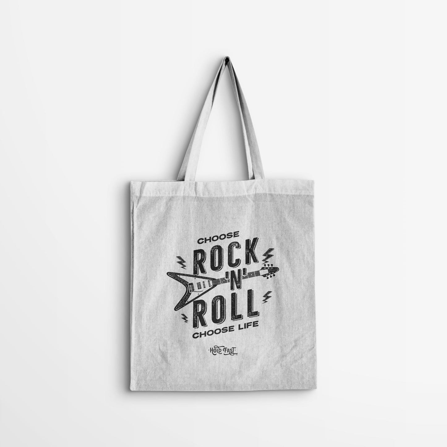 TOTE BAG "CHOOSE ROCK CHOOSE LIFE"