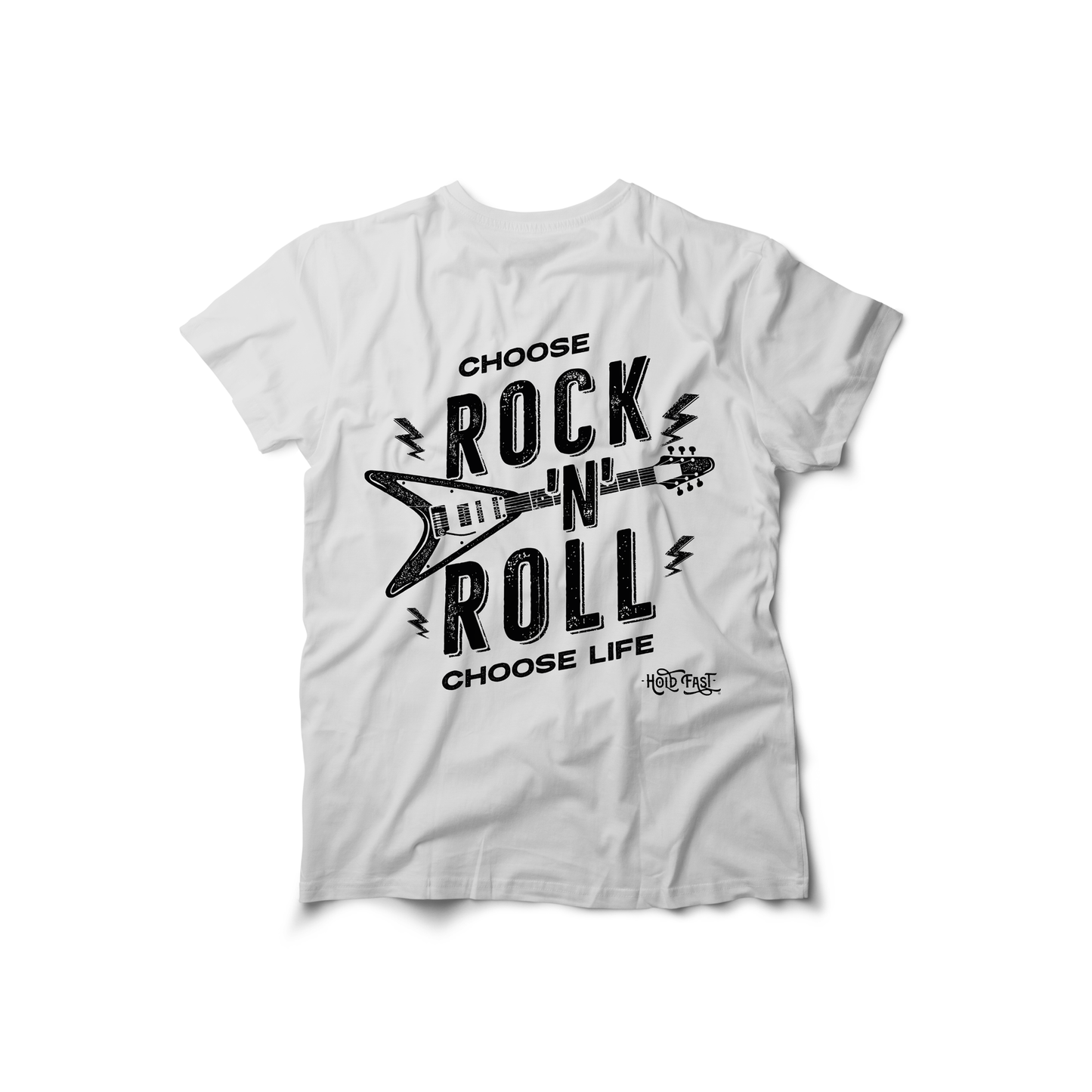 PLAYERA "CHOOSE ROCK, CHOOSE LIFE" MUJER