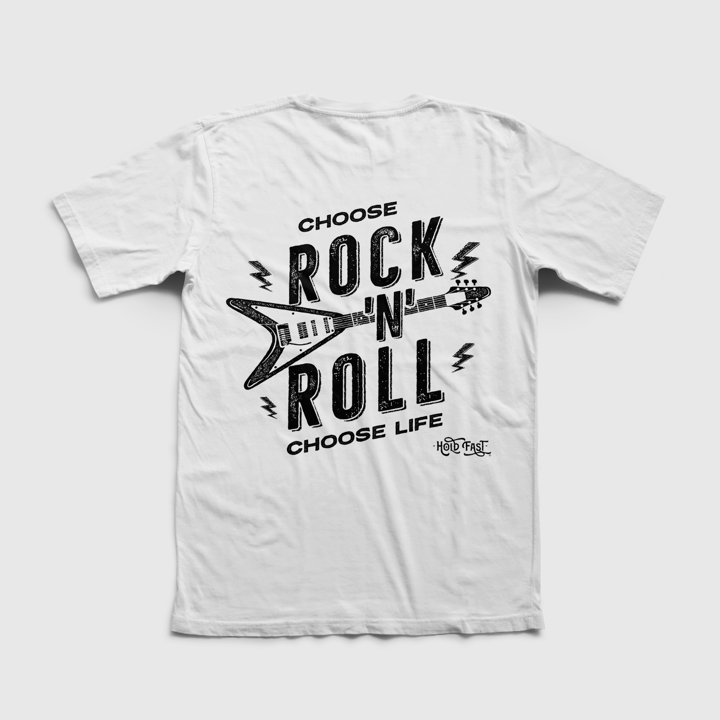 PLAYERA "CHOOSE ROCK, CHOOSE LIFE" HOMBRE