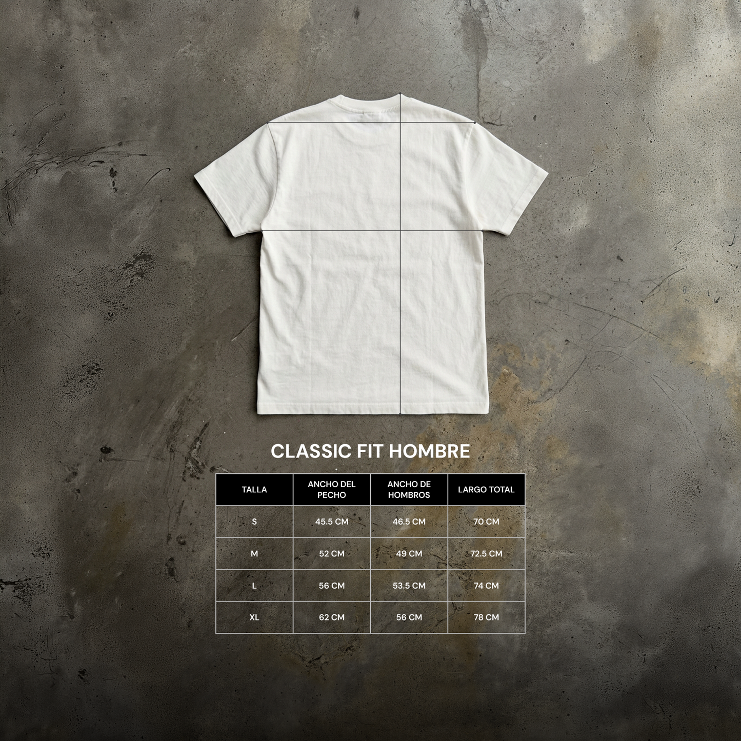 DROP 02 · DON'T LOSE YOUR SPARK — PLAYERA HOMBRE