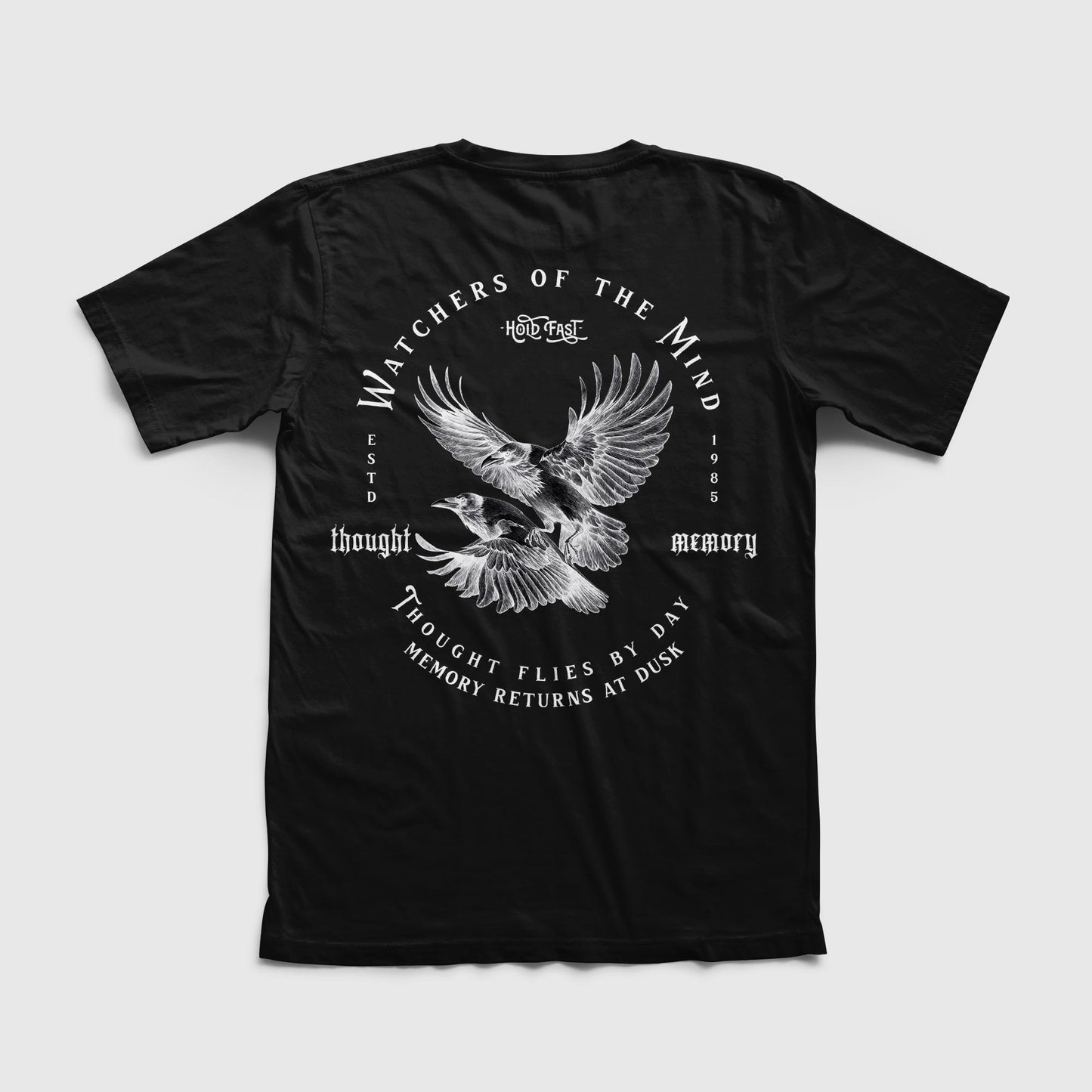 PLAYERA MANGA CORTA "CROWS" HOMBRE