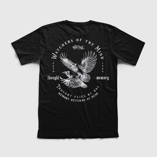 PLAYERA MANGA CORTA "CROWS" HOMBRE