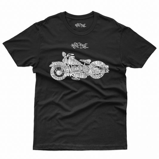 PLAYERA MANGA CORTA "LEGENDARY RACERS" HOMBRE