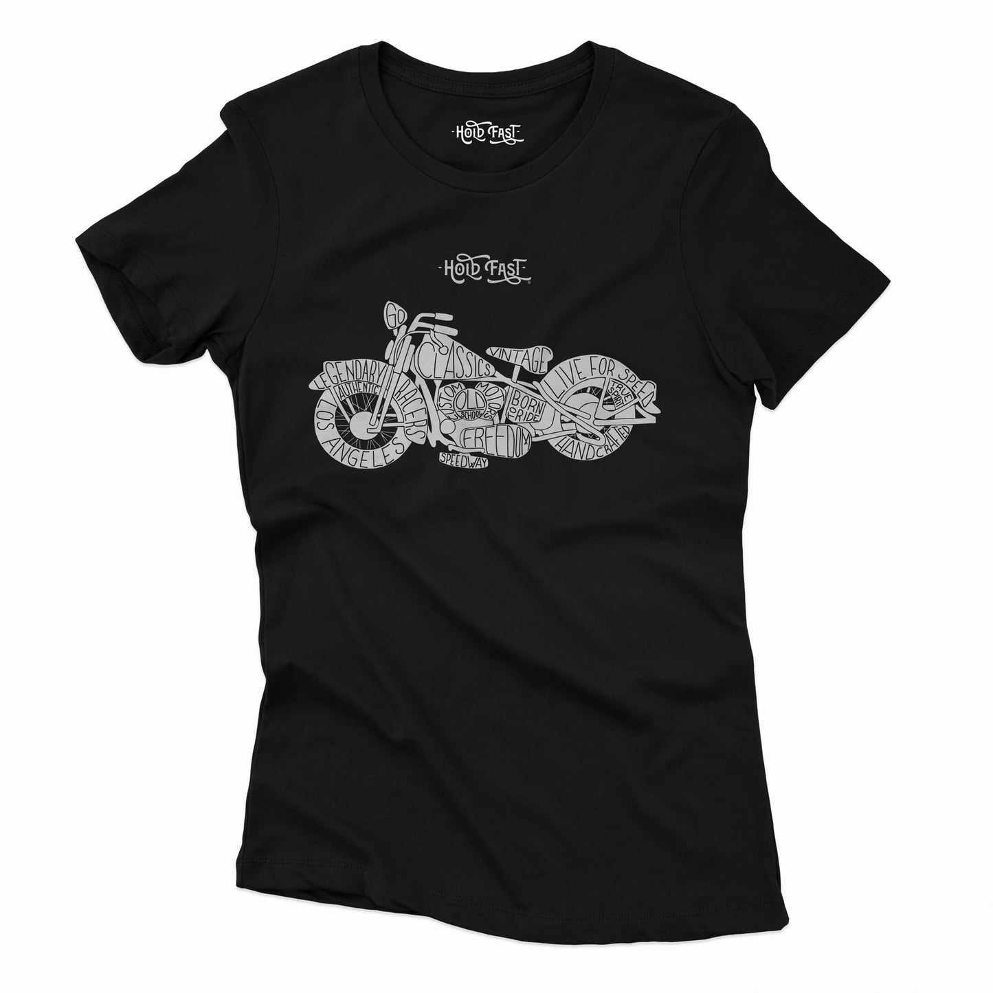 PLAYERA MANGA CORTA "LEGENDARY RACERS" MUJER