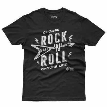 PLAYERA MANGA CORTA "CHOOSE ROCK" HOMBRE