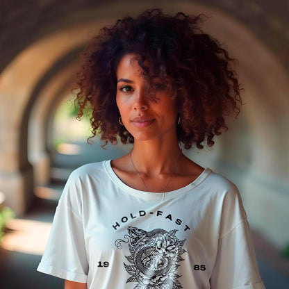 PLAYERA MANGA CORTA "GOOD TIMES" MUJER