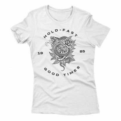 PLAYERA MANGA CORTA "GOOD TIMES" MUJER