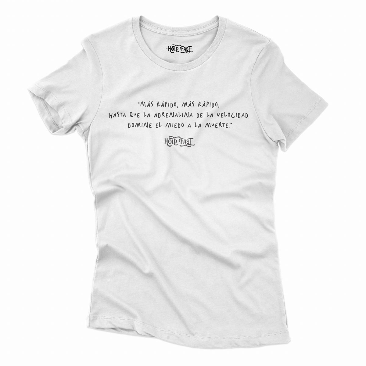 PLAYERA MANGA CORTA "FASTER" MUJER