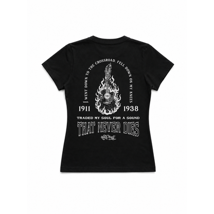 DROP 01 · NEVER DIES — PLAYERA MUJER