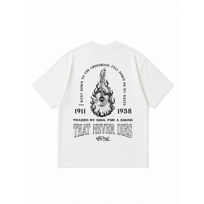 DROP 01 · NEVER DIES — PLAYERA MUJER