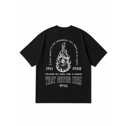 DROP 01 · NEVER DIES — PLAYERA MUJER