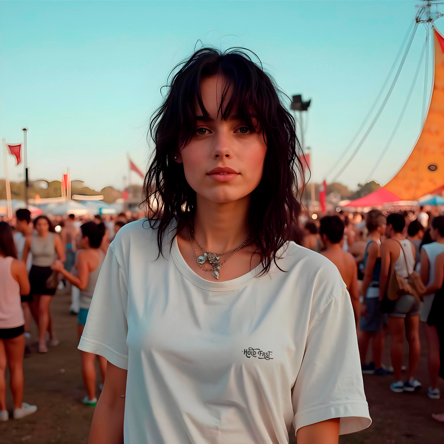 PLAYERA "NEVER DIES" MUJER