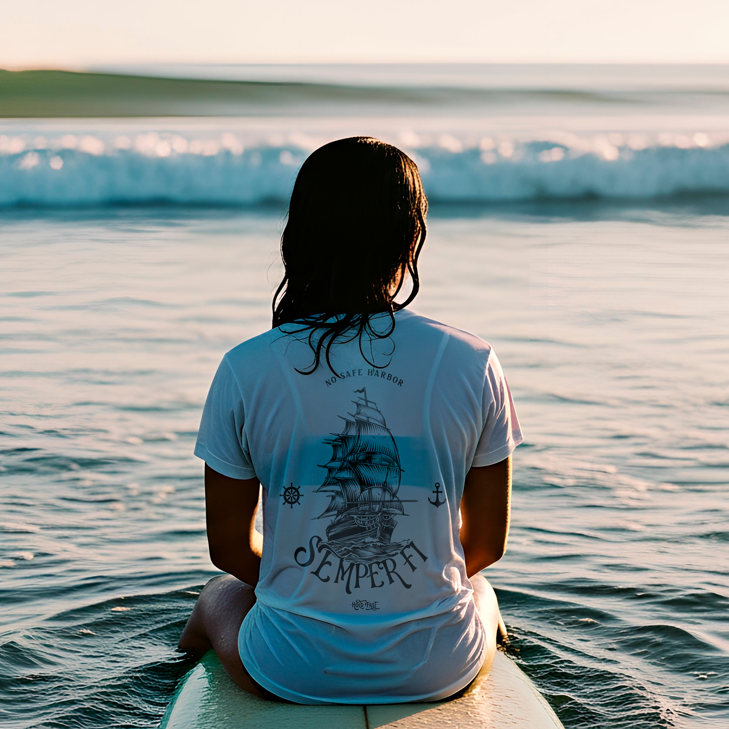 PLAYERA "SEMPER FI" MUJER