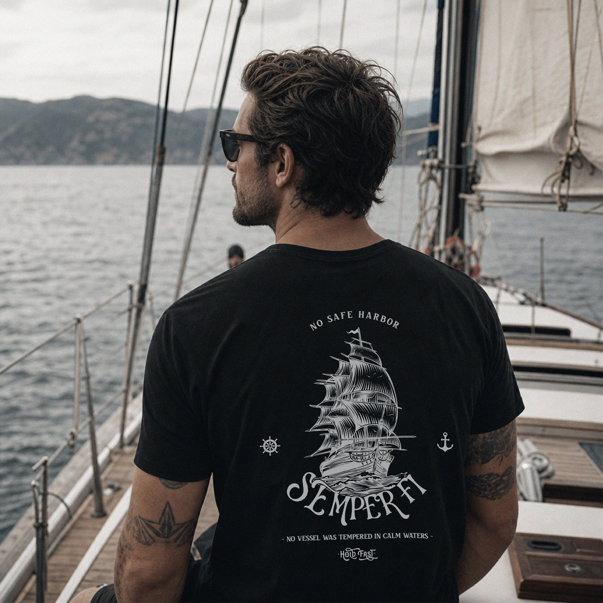 DROP 02 · SEMPER FI — PLAYERA HOMBRE