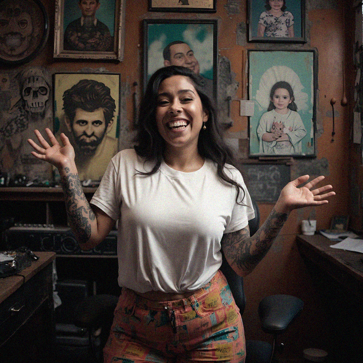 DROP 01 · NEVER DIES — PLAYERA MUJER