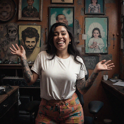 DROP 01 · NEVER DIES — PLAYERA MUJER