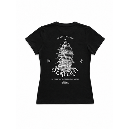 DROP 02 · SEMPER FI — PLAYERA MUJER