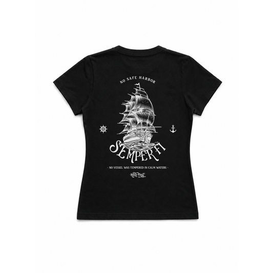 DROP 02 · SEMPER FI — PLAYERA MUJER