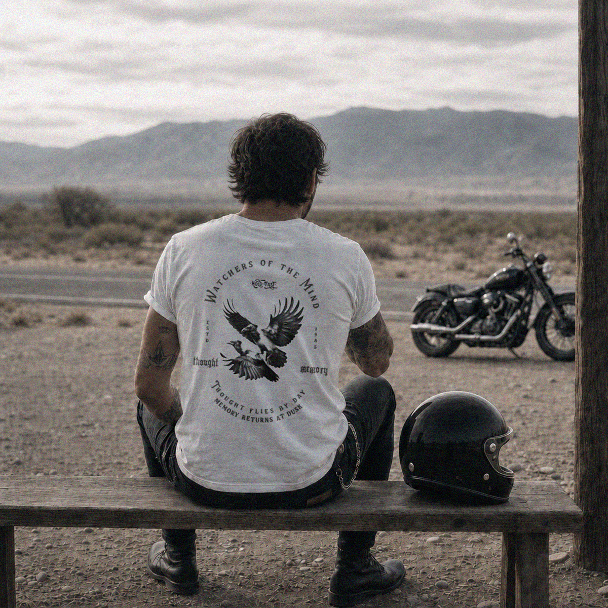 DROP 02 · THOUGHT / MEMORY — PLAYERA HOMBRE