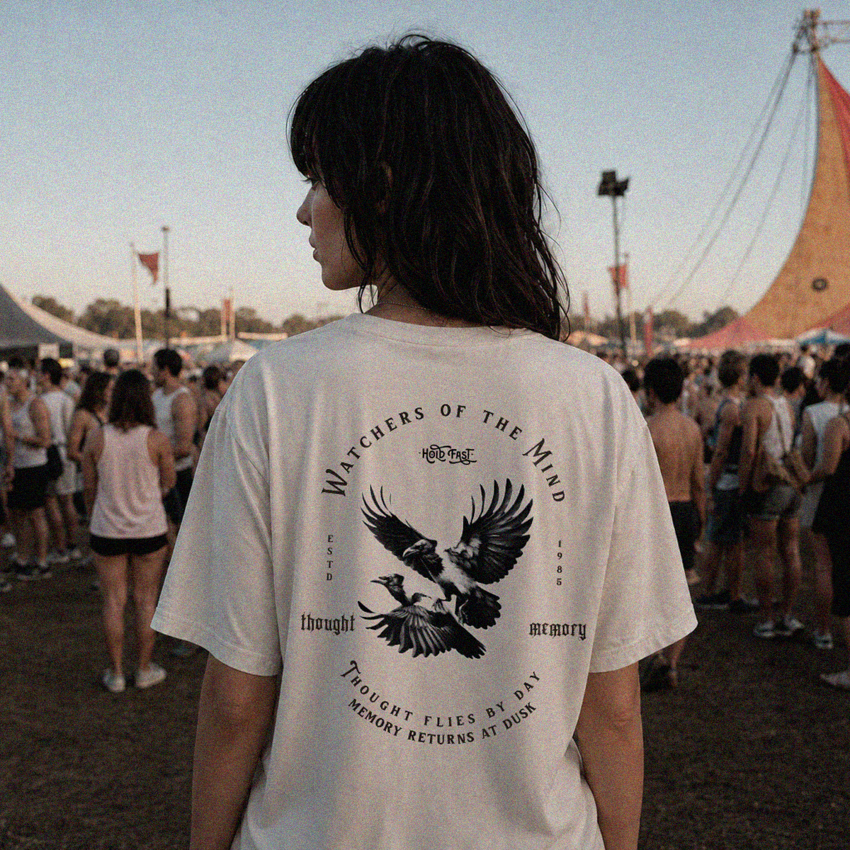 DROP 02 · THOUGHT / MEMORY — PLAYERA MUJER