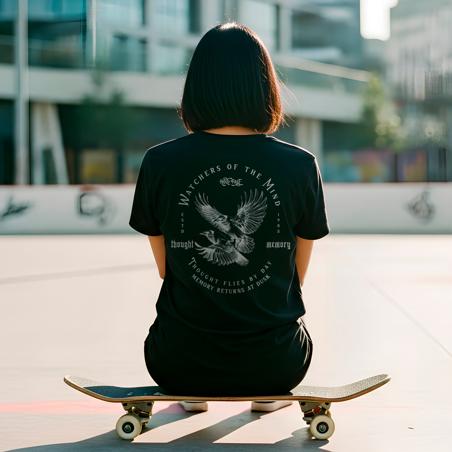 PLAYERA "CROWS" MUJER