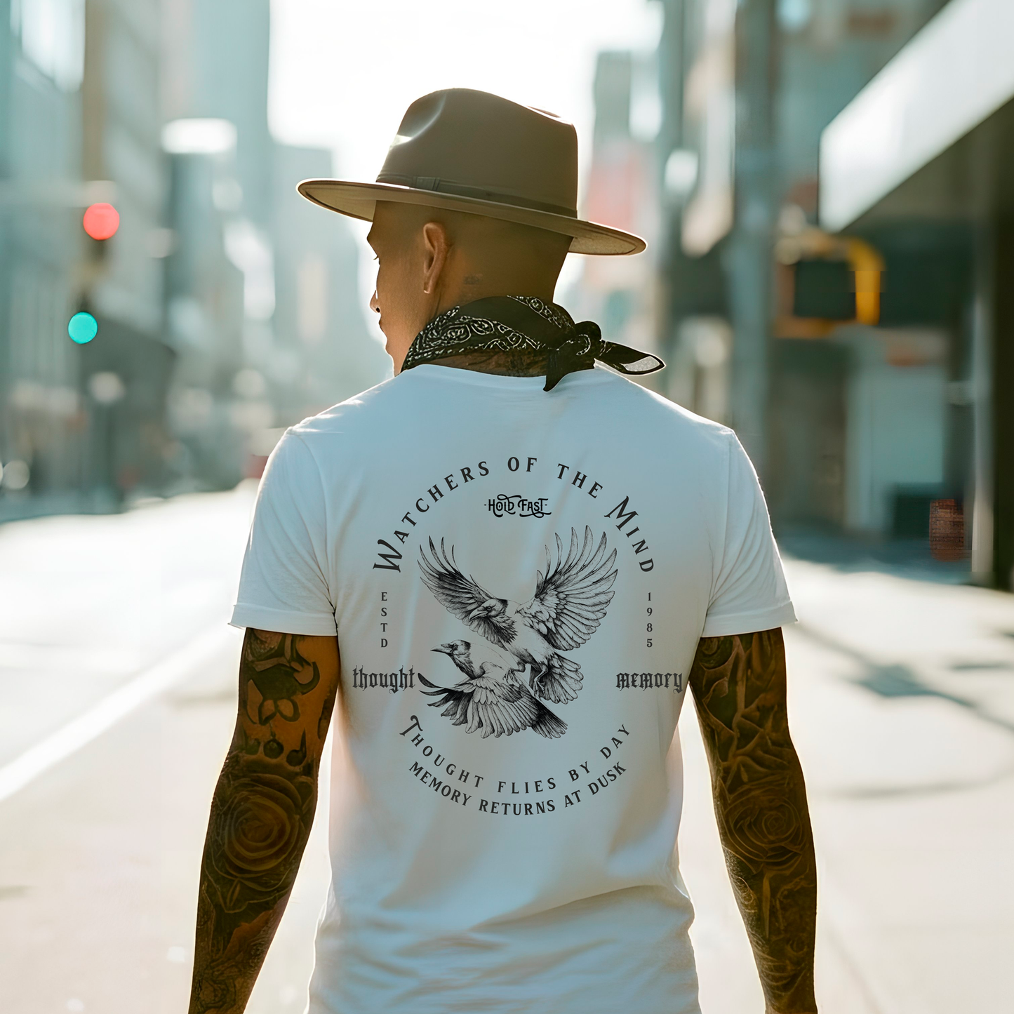 PLAYERA "CROWS" HOMBRE