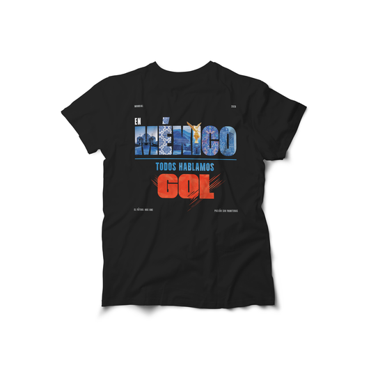 PLAYERA "TODOS HABLAMOS GOL" MUJER